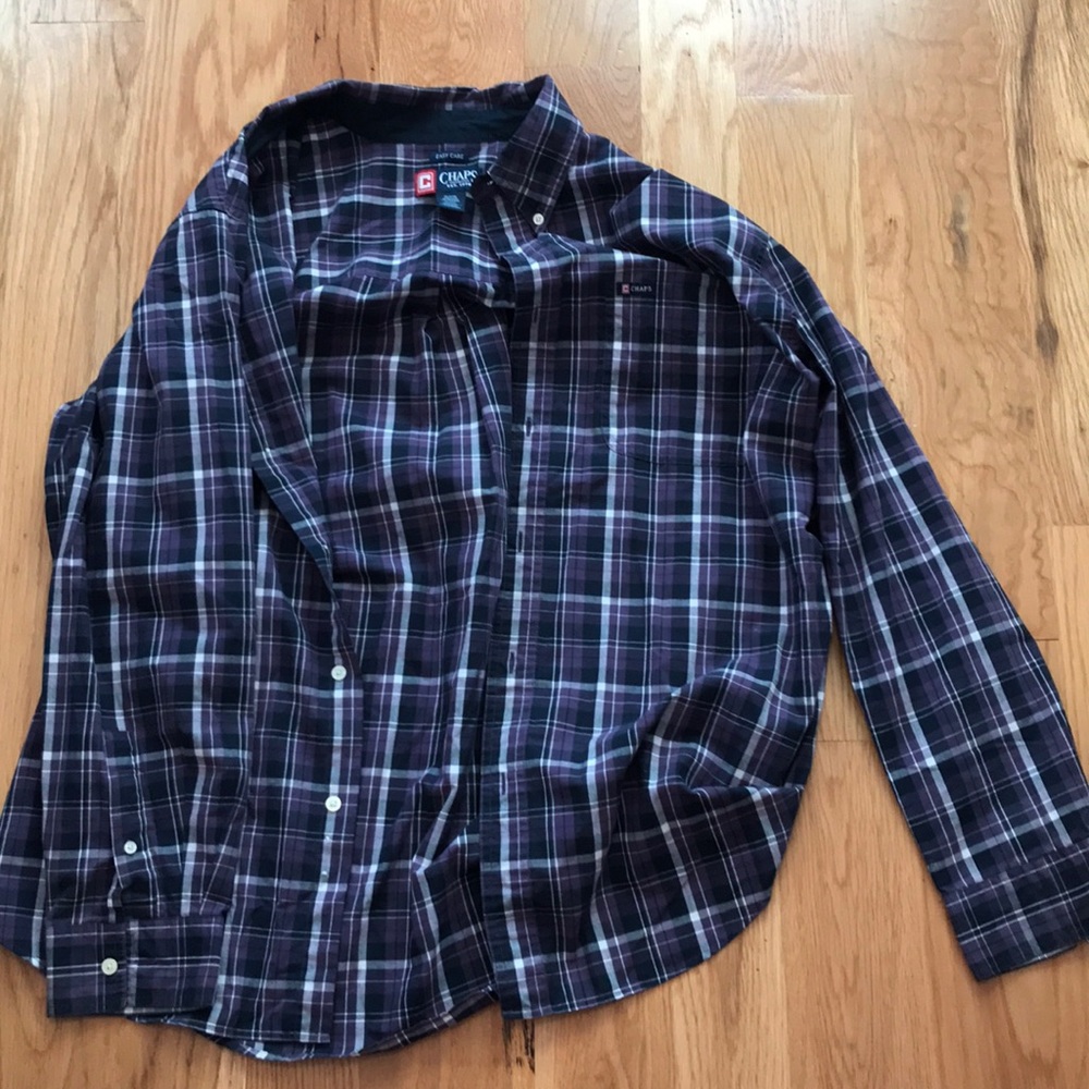 chaps long sleeve flannel